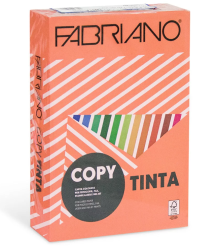 Hîrtie colorată A4 FABRIANO Tinta Arancio, 80 gr/m2, 500 foi, intensiv, portocaliu